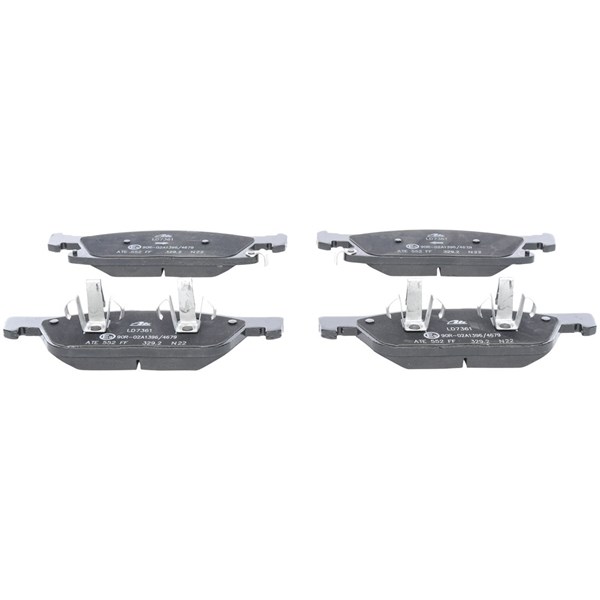 Bremseklodser, Foraksel ATE ATE