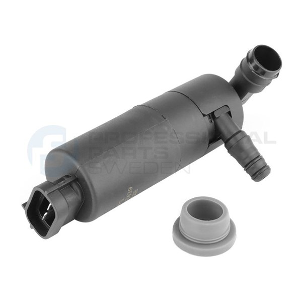 Vandpumpe, forlygtevisker/vasker, Ved forlygte