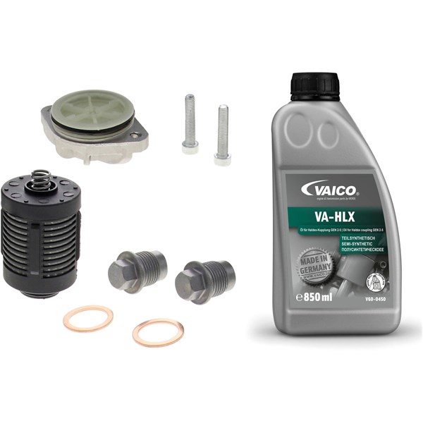 Reservedelssæt, olieskift lamelkobling (firhjulstræk), Bagaksel VAICO