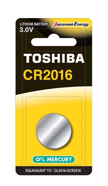 Tørbatteri - Cr2016 Lithiumbatteri (li)