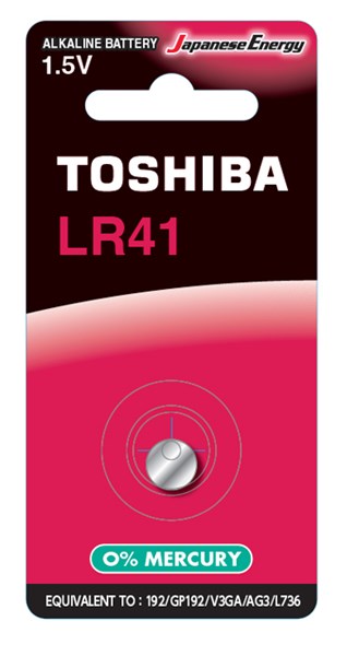 Lr41 Batteri 1.5v Alkaline 1.5V