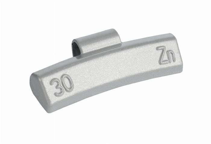 Balanseringsvægte 30g til aluminiumfælge 100 stk