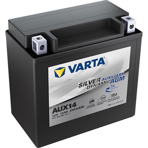 STARTBATTERI VARTA 12V 13AH 200A, Bagagerum VARTA