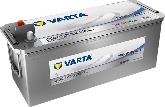 Startbatteri Varta Professional Dc 12v 140ah 800a VARTA