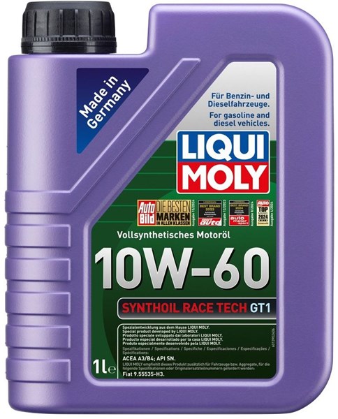 Synthoil Race Tech GT1 10W-60 LIQUI MOLY LIQUI MOLY