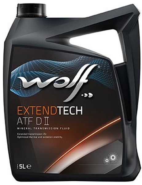 Automatgearolie (ATF) WOLF EXTENDTECH ATF DII, 5L WOLF