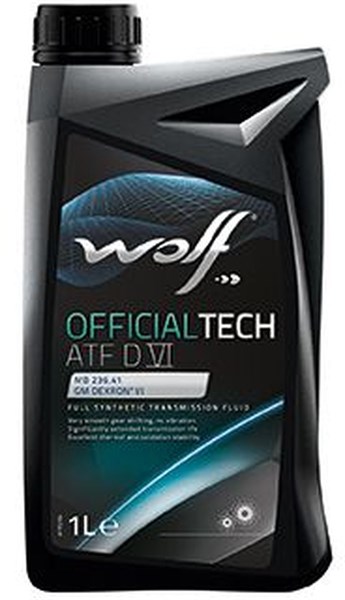 Automatgearkasseolie (ATF) WOLF OFFICIALTECH ATF DVI, 1L WOLF