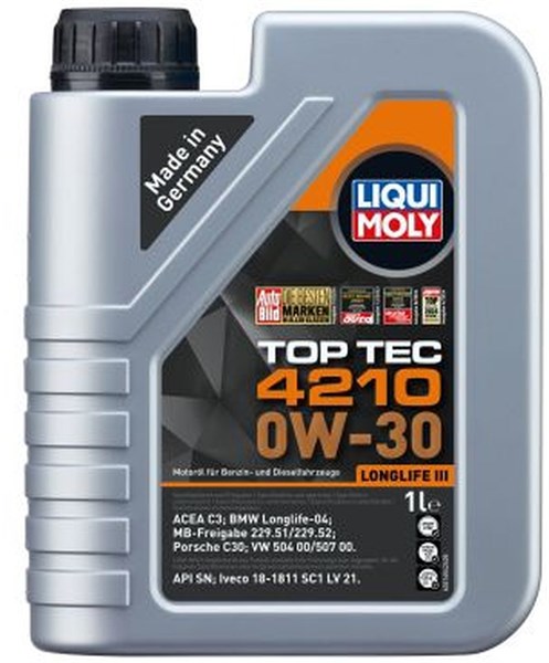 Top Tec 4210 0W-30 LIQUI MOLY LIQUI MOLY