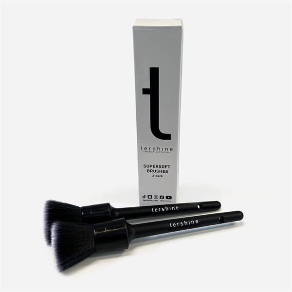 Brush Supersoft detaljebørster 2stk TERSHINE Tershine