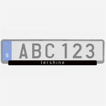Nummerpladeholder - Regnummerlister TERSHINE Tershine