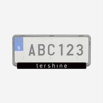 Nummerpladeholder - Regnummerlister TERSHINE Tershine