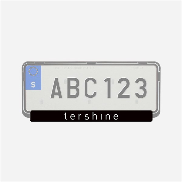 Nummerpladeholder - Regnummerlister TERSHINE Tershine Nummerpladeholder - Regnummerlister TERSHINE Tershine