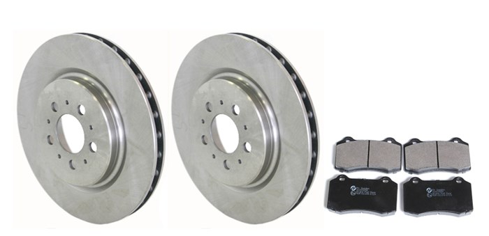 Bremsesæt, Skivebremser Ventileret, Bagaksel