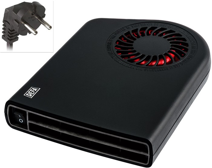 Kabinevarmer DEFA Termini II 1400W med stikprop DEFA DEFA
