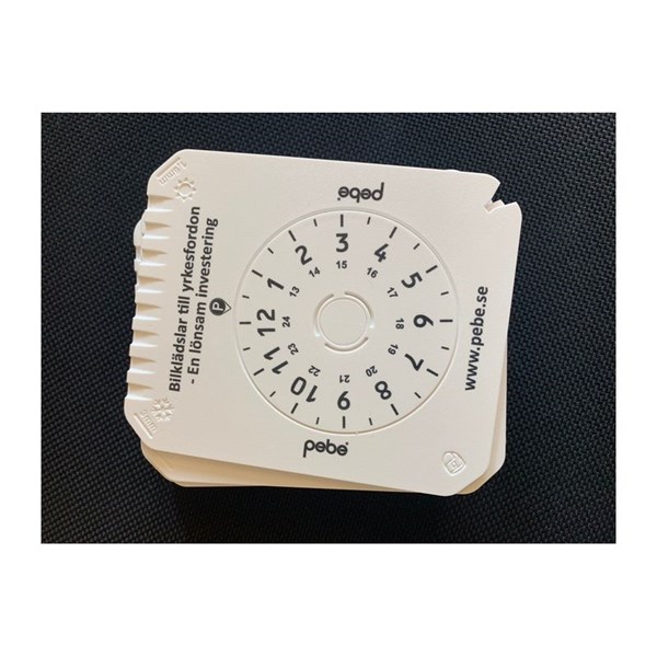 Snebørste - Isskrape / Parkeringsskive