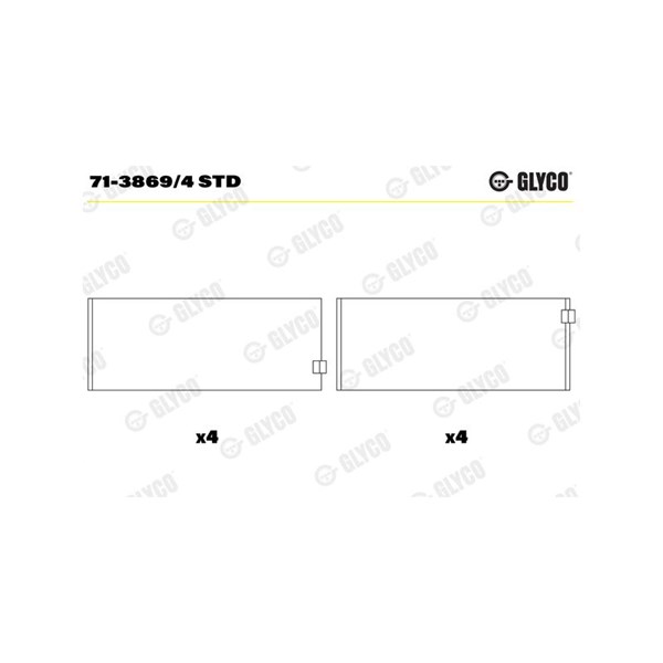 Plejlstangleje GLYCO GLYCO