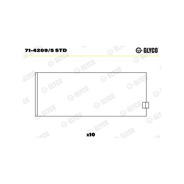 Plejlstangleje GLYCO GLYCO