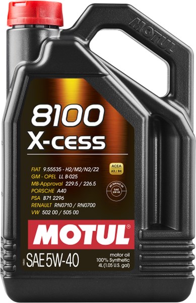 8100 X-CESS 5W-40 MOTUL