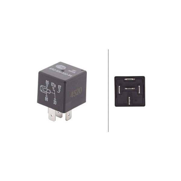 Relæ, koldstartsstyring 12V HELLA HELLA