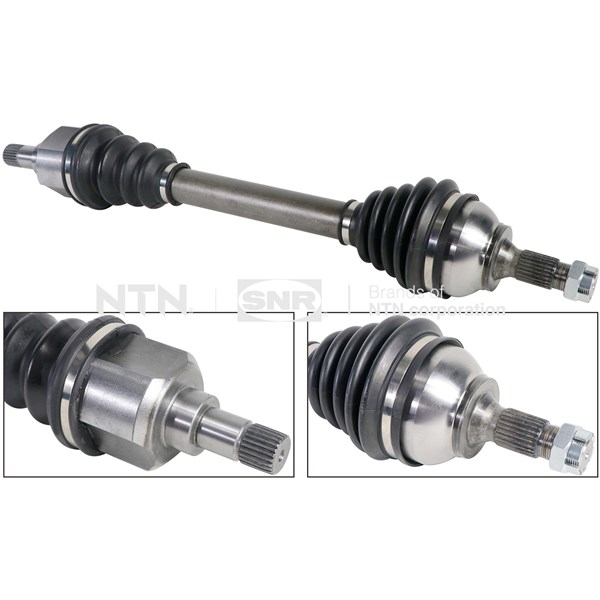 Drivaksel, Foran, Foraksel, Venstre foraksel SNR SNR