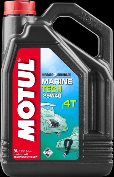 MARINE TECH 4T 25W-40 MOTUL