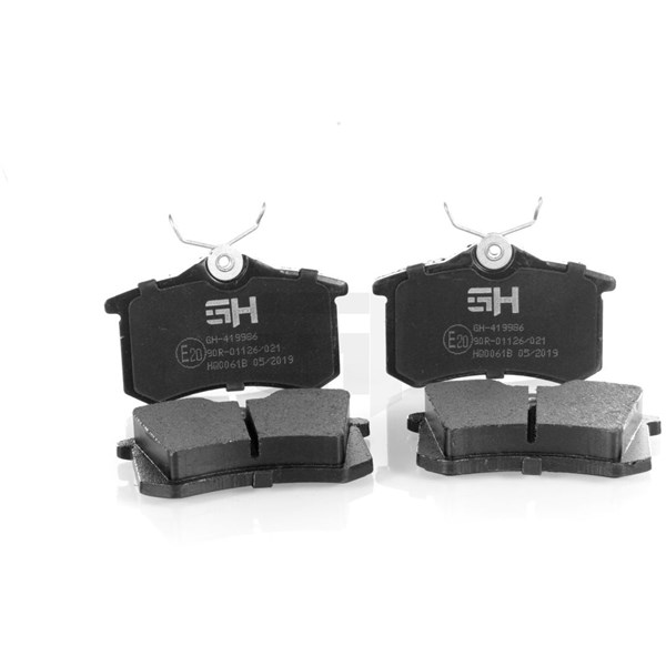 Bremseklodser Ventileret, Bagaksel GH GH