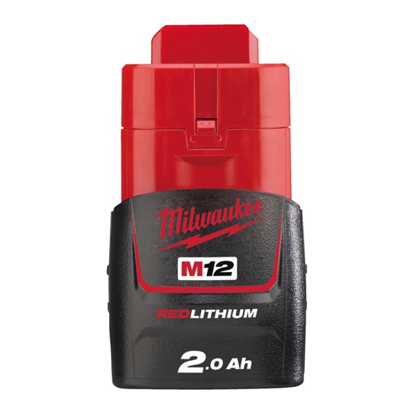 Milwaukee M12 B2 12V Lithium-ion 2.0Ah Batteri MILWAUKEE MILWAUKEE