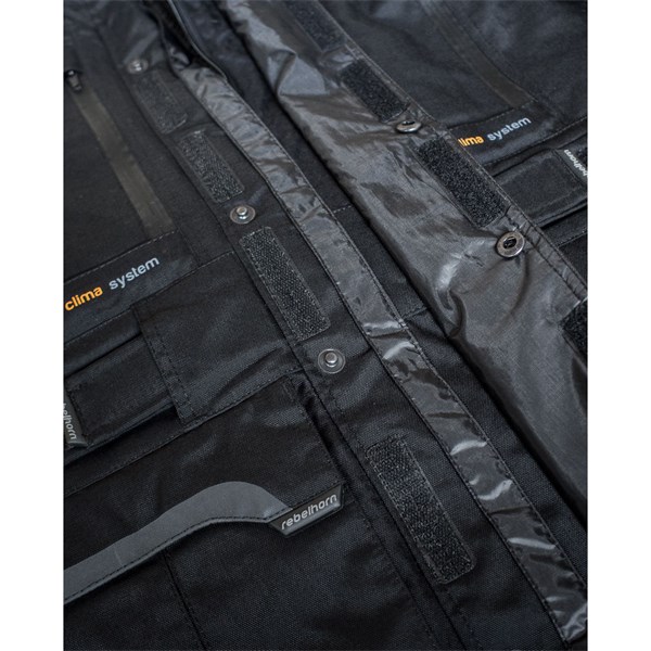 Mc Herr Læder Jakke Rebelhorn Hardy Pro Black M REBELHORN REBELHORN