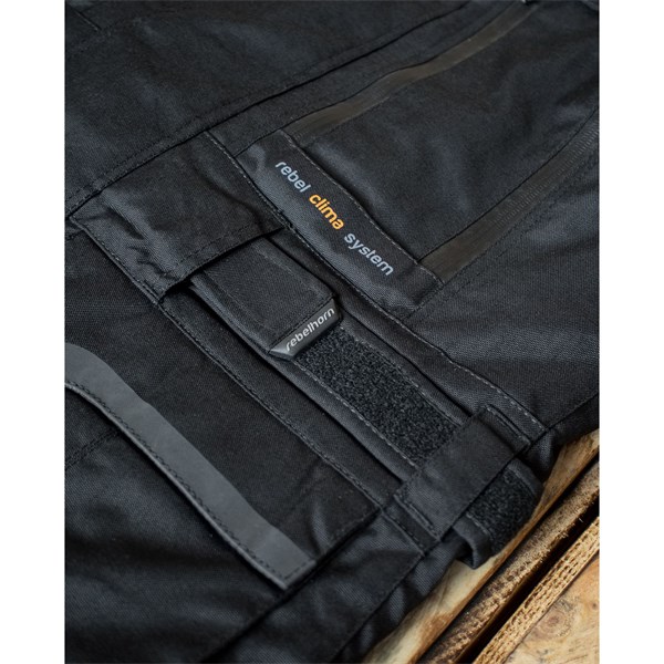 Mc Herr Læder Jakke Rebelhorn Hardy Pro Black M REBELHORN REBELHORN