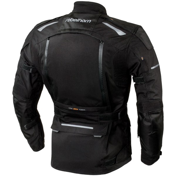 Mc Herr Læder Jakke Rebelhorn Hardy Pro Black M REBELHORN REBELHORN