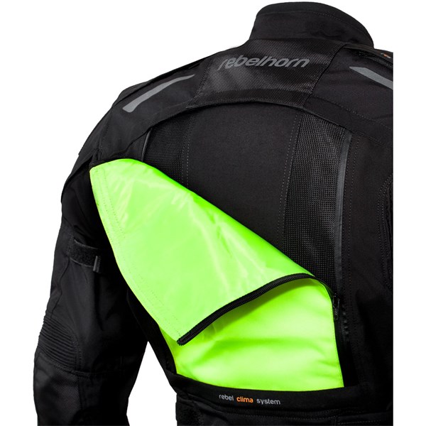Mc Herr Læder Jakke Rebelhorn Hardy Pro Black M REBELHORN REBELHORN