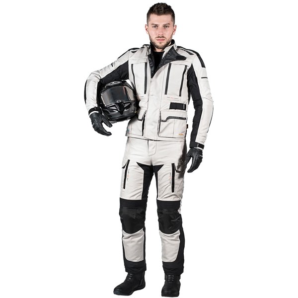 Mc Herr Læder Jakke Rebelhorn Hardy Pro Gray M REBELHORN REBELHORN