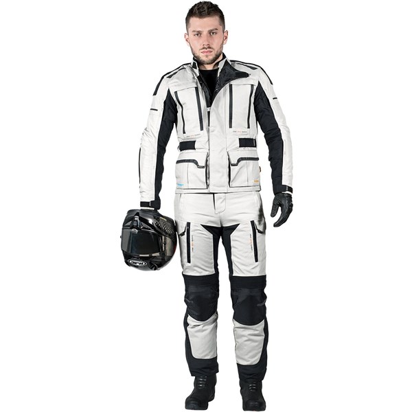 Mc Herr Læder Jakke Rebelhorn Hardy Pro Gray M REBELHORN REBELHORN