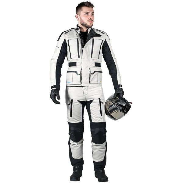 Mc Herr Læder Jakke Rebelhorn Hardy Pro Gray M REBELHORN REBELHORN