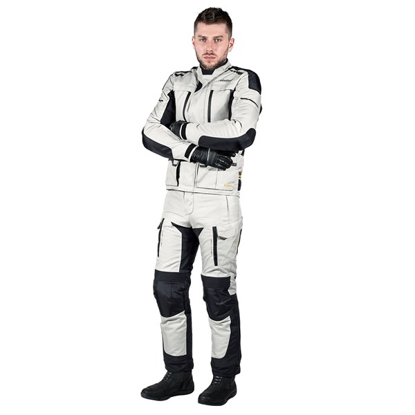Mc Herr Læder Jakke Rebelhorn Hardy Pro Gray M REBELHORN REBELHORN