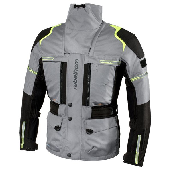 Mc Herr Læder Jakke Rebelhorn Cubby III Gray XL REBELHORN REBELHORN