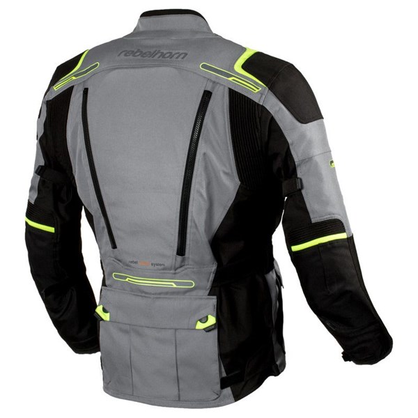 Mc Herr Læder Jakke Rebelhorn Cubby III Gray XL REBELHORN REBELHORN
