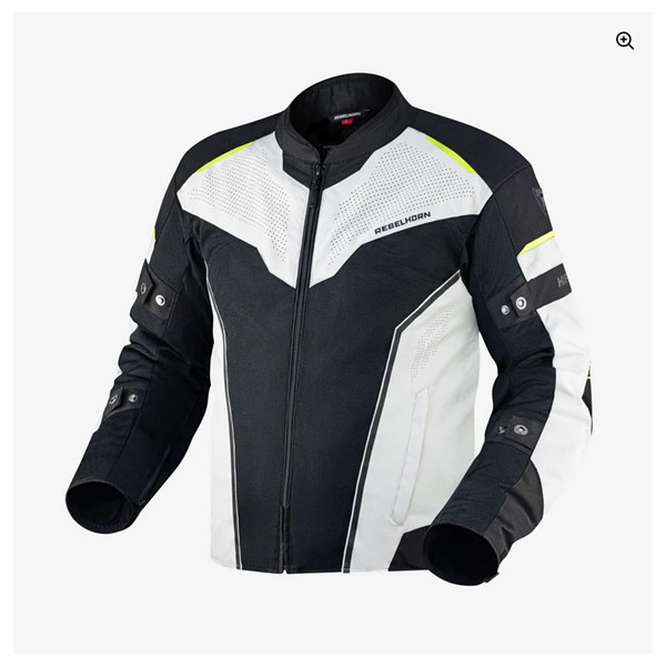 Arbejdsjakke - Mc Herr Jakke Rebelhorn Hiflow III Silver 4XL REBE REBELHORN