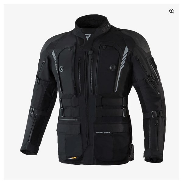 Arbejdsjakke - Mc Herr Jakke Rebelhorn Patrol Black 3XL REBELHORN REBELHORN
