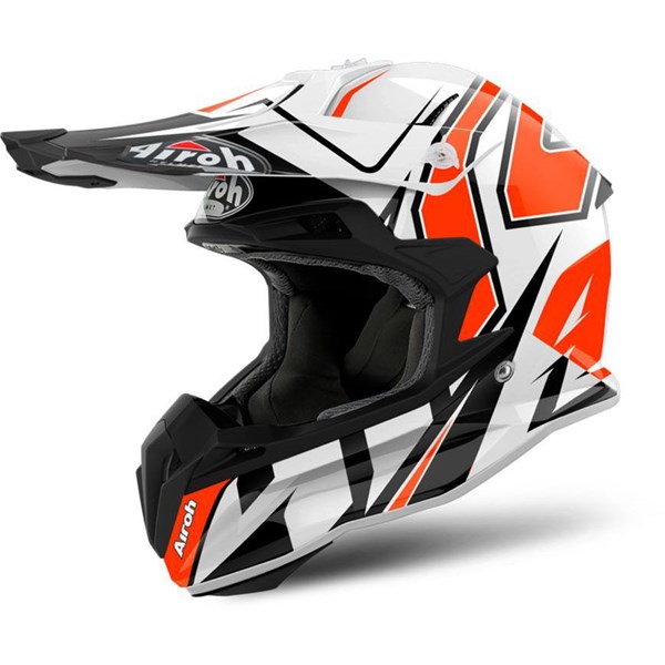 Mc Hjælp Airoh Terminator Open Vision Shock Orange XL AIROH AIROH
