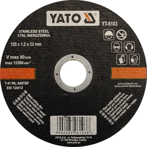 Lamelsliber - Flapdisc YATO Yato