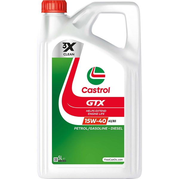 Castrol GTX 15W-40 A3/B3 CASTROL CASTROL
