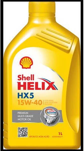 Helix HX5 15W-40 SHELL SHELL