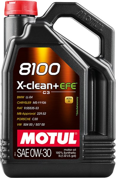 8100 X-CLEAN+ EFE 0W-30 MOTUL