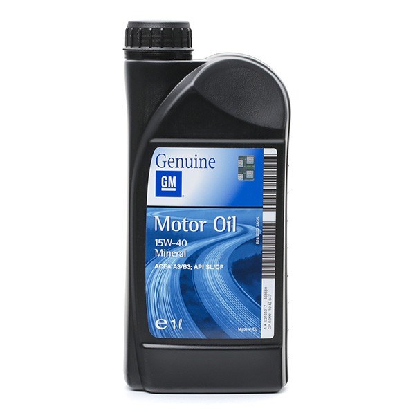 Motorolie Genuine GM Opel 15W-40 A3/B3 ORIGINAL Original