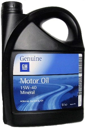 Motorolie Genuine GM Opel 15W-40 A3/B3 ORIGINAL Original