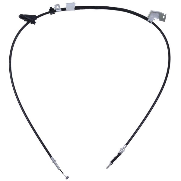 Håndbremsekabel, Bagved til højre