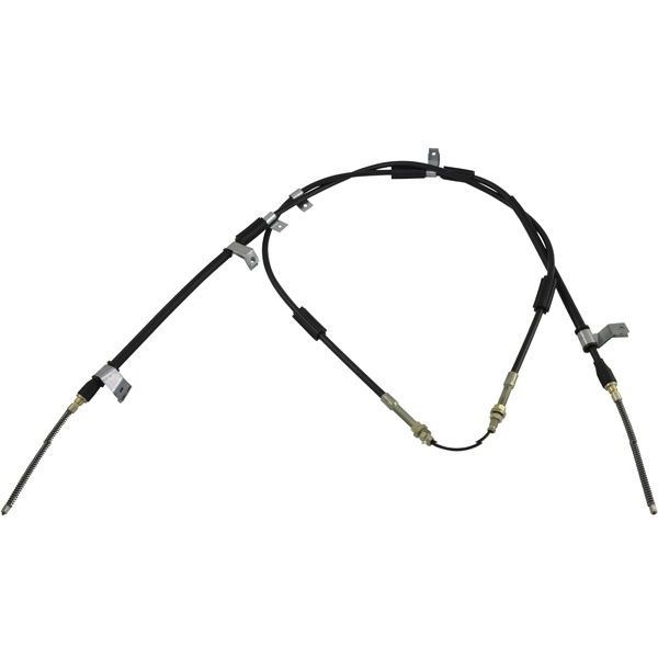 Håndbremsekabel, Bag