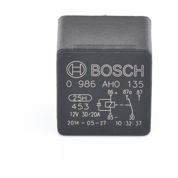 Relæ, arbejdsstrøm 12V BOSCH BOSCH
