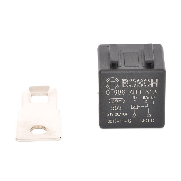 Relæ, arbejdsstrøm 24V BOSCH BOSCH